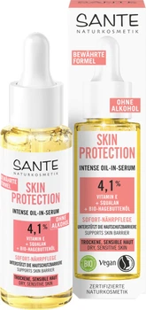 Био-Сыворотка Sante Skin Protection для защиты сухой и чувствительной кожи лица 30 мл (4055297219181)