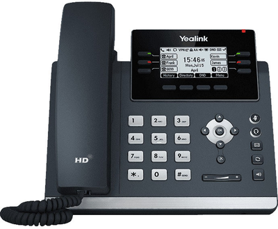 Telefon IP Yealink SIP-T42U Black (1301201)