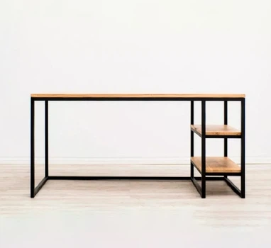 Стіл письмовий/комп'ютерний каркас металевий у стилі Лофт StepLoft Comp-table-102