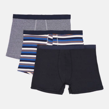 Трусы (3шт) Basic Collection XXL синий, темно синий 1438090363