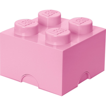 Контейнер для хранения LEGO Storage Brick 4 Светло-розовый(40031738)