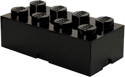 Контейнер в форме блока LEGO Storage Brick 8 Черный (40041733)