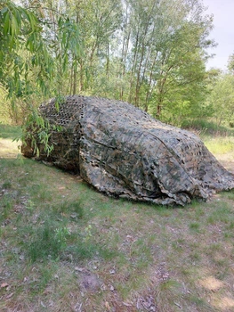 Маскувальна сітка "Гірчиця " 6х5 м оливкова
