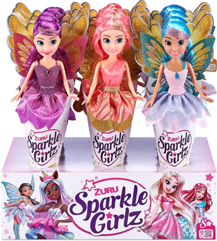 Лялька-фея Zuru Sparkle Girlz в конусі 26 см 12 штук (5903076514066)
