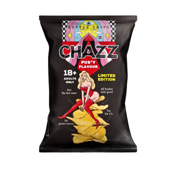 Чипси зі смаком Пуссі Chazz Pus*y Flavour Chips 90 г