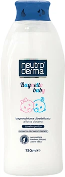 Детский ультраделикатный гель-пена для ванны Neutro Derma с овсяным молоком 750 мл (8033993194618)