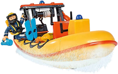 Набір іграшок Simba "Пожежник Сем" - транспортний засіб "Човен Нептун" (4006592081805)