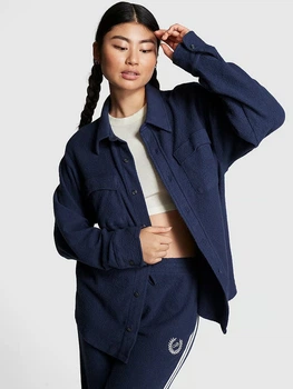 Куртка демисезонная женская Victoria's Secret 411664513 XL Синяя (1159803242)