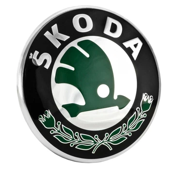 Эмблема Skoda Octavia Tour/Octavia A5/Felicia/Fabia/Roomster, диаметр 79мм (1U0853621CMEL)