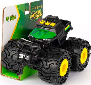 Zabawkowy traktor Tomy John Deere Monster Treads na dużych kołach (0036881379294)