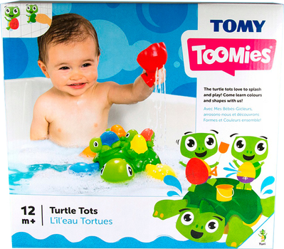 Zestaw zabawek łazienkowych Toomies Żółwie (5011666720978)