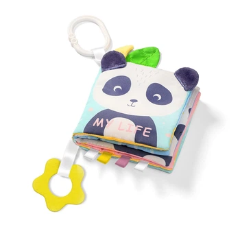 М'яка книжка сенсорна для новонароджених BabyOno My Life