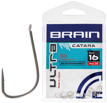 Крючок Brain Ultra Catana #16 (20шт/уп)