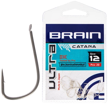 Крючок Brain Ultra Catana #12 (20шт/уп)
