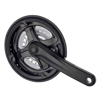 Шатуни PROWHEEL TA-CM68 під квадрат 170мм 24-34-42Т з захистом чорний