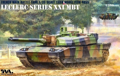 Збірна модель 1/35 Танк Leclerc ОБТ XXI Tiger Model 4655