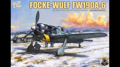 Збірна модель 1/35 літак FOCKE-WULF FW190A-6 Border Model BF-003