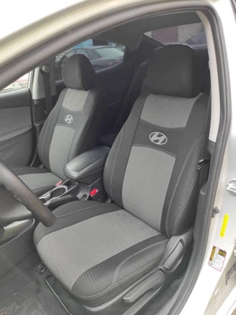 Автомобільні чохли авточохли салону на сидіння Nika Hyundai Accent RB розд 10-17 Хендай Акцент UP0143