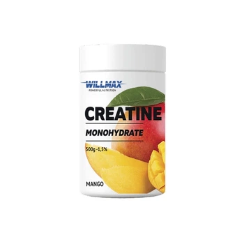 Креатин Creatine Monohydrate, 500 грамм Манго Willmax (2000002882527)
