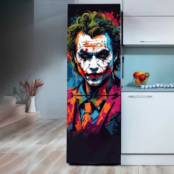 Самоклеящаяся виниловая наклейка на холодильник Decor-oboi Джокер 65*185 см