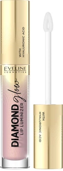 Блеск для губ водостойкий Eveline Cosmetics Diamond Glow Lip Luminizer 03 Caramel Ice Cream 4.5 мл (5903416033677)