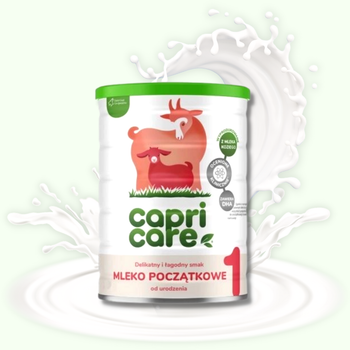 Mleko początkowe Capricare 1 oparte na mleku kozim od urodzenia 800 g (9421025232961)