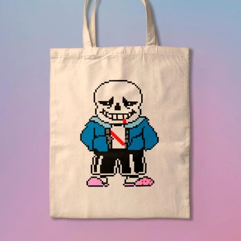 Еко-сумка, шопер з принтом Undertale Андертейл Санс Sans