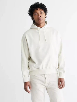 Худі чоловіче Calvin Klein 21656300-101 M Молочне (719240407233)