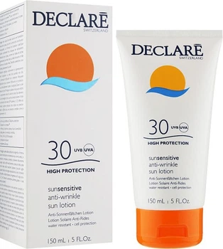 Солнцезащитное молочко против морщин SPF30 Anti-Wrinkle Sun Lotion Declare 150 мл