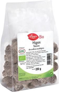 Інжир сушений El Granero Higos Secos Bio 250 г (8422584019162)