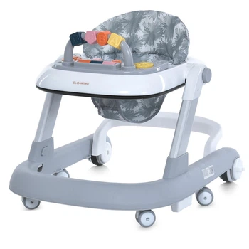 Ходунки дитячі 2в1 El Camino ME 1163 MULTIWAY Gray