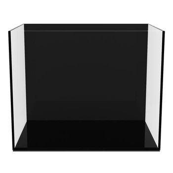 Акваріум aGLASS Black 54л 60х30х30 для риб з покривним склом і поліуретановою підкладкою (592857)