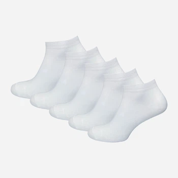 Набор женских носков коротких хлопковых Лео Delicate silk 36-40 5 пар Белый (ROZ6501011759)