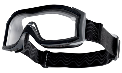 Баллистическая тактическая маска Bolle X1000 Tactical Goggles Anti-Fog & Anti-Scratch Ballistic Lens Чорний