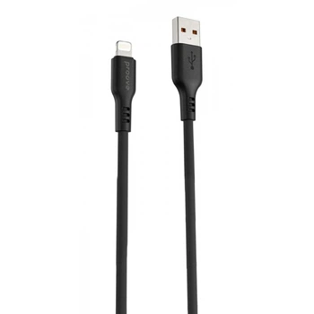 Кабель Proove Rebirth Lightning 2.4A (1m) black (CCRE60001101)