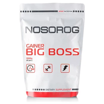 Гейнер Big Boss Gainer, 1.5 кг Ківі Nosorog (2000002890034)