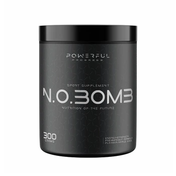 Передтренувальний комплекс Powerful Progress N.O.BOMB, 300 грам - Яблуко