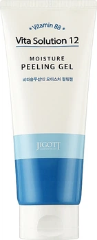 Пілінг-гель для обличчя зволожувальний - Jigott Vita Solution 12 Moisture Peeling Gel 180ml