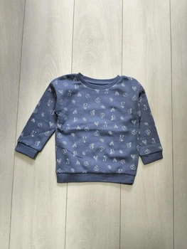Свитшот детский синий Звери Primark 74см (400095772)