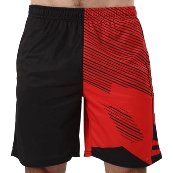 Шорты для смешанных единоборств MMA Domino 210-5 размер L (170-175см) Black-Red