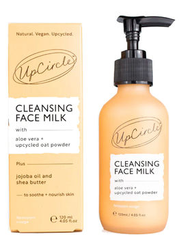 Żel oczyszczający UpCircle Cleansing Face Milk with Aloe Vera + Oat Powder 120 ml (5060571720528)