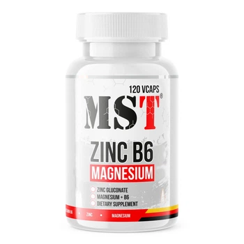 Стимулятор тестостерона MST Nutrition Zinc B6 Magnesium, 120 вегакапсул