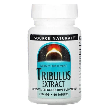 Трибулус Source Naturals Tribulus Extract 750 mg, 60 таблеток