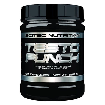 Стимулятор тестостерона Testo Punch, 120 капсул Scitec Nutrition (2000002847342)