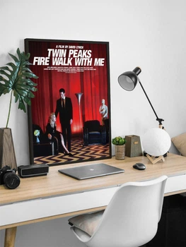 ​Постер Twin Peaks Fire Walk with Me у рамці / Твін Пікс Вогонь, іди зі мною / Девід Лінч