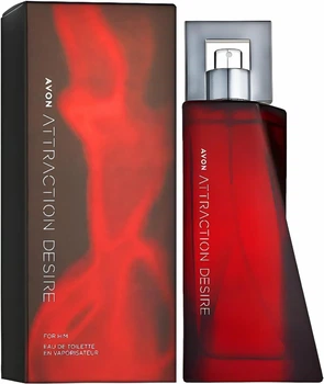 Мужская туалетная вода ATTRACTION DESIRE Avon 75 мл