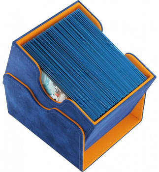 Pudełko na karty Gamegenic Sidekick 100+ XL Convertible Blue/Orange (4251715412909)