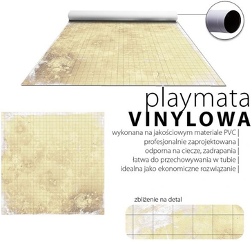 Миючий килимок Playmaty Підземелля та Дракони 1 80x80 см (5907737301705)