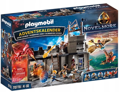 Конструктор Playmobil Novelmore Адвент-календар Майстерня Даріо (4008789707789)
