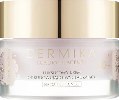 Відновлювальний та розгладжувальний крем - Dermika Luxury Placenta 60+ 50ml (1069336-118074)